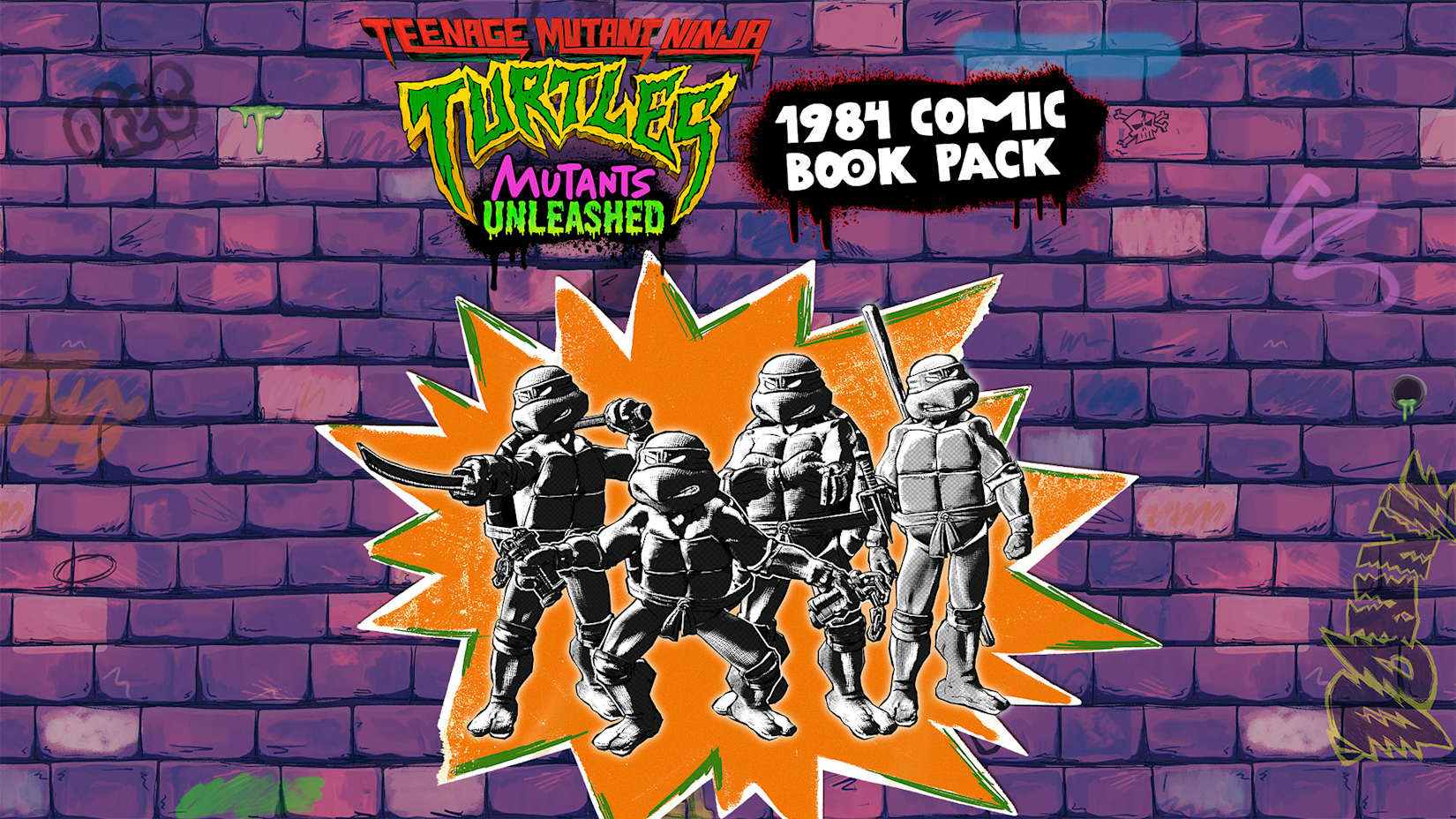 Teenage Mutant Ninja Turtles: Mutants Unleashed - 1984 Comic Book Pack 封面