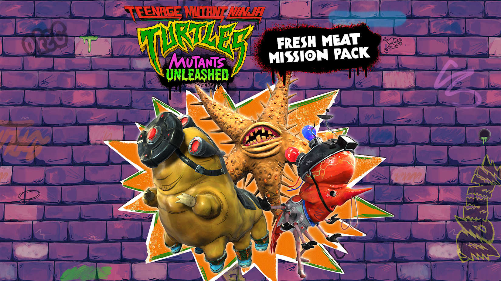 Teenage Mutant Ninja Turtles: Mutants Unleashed - Fresh Meat Mission Pack 封面