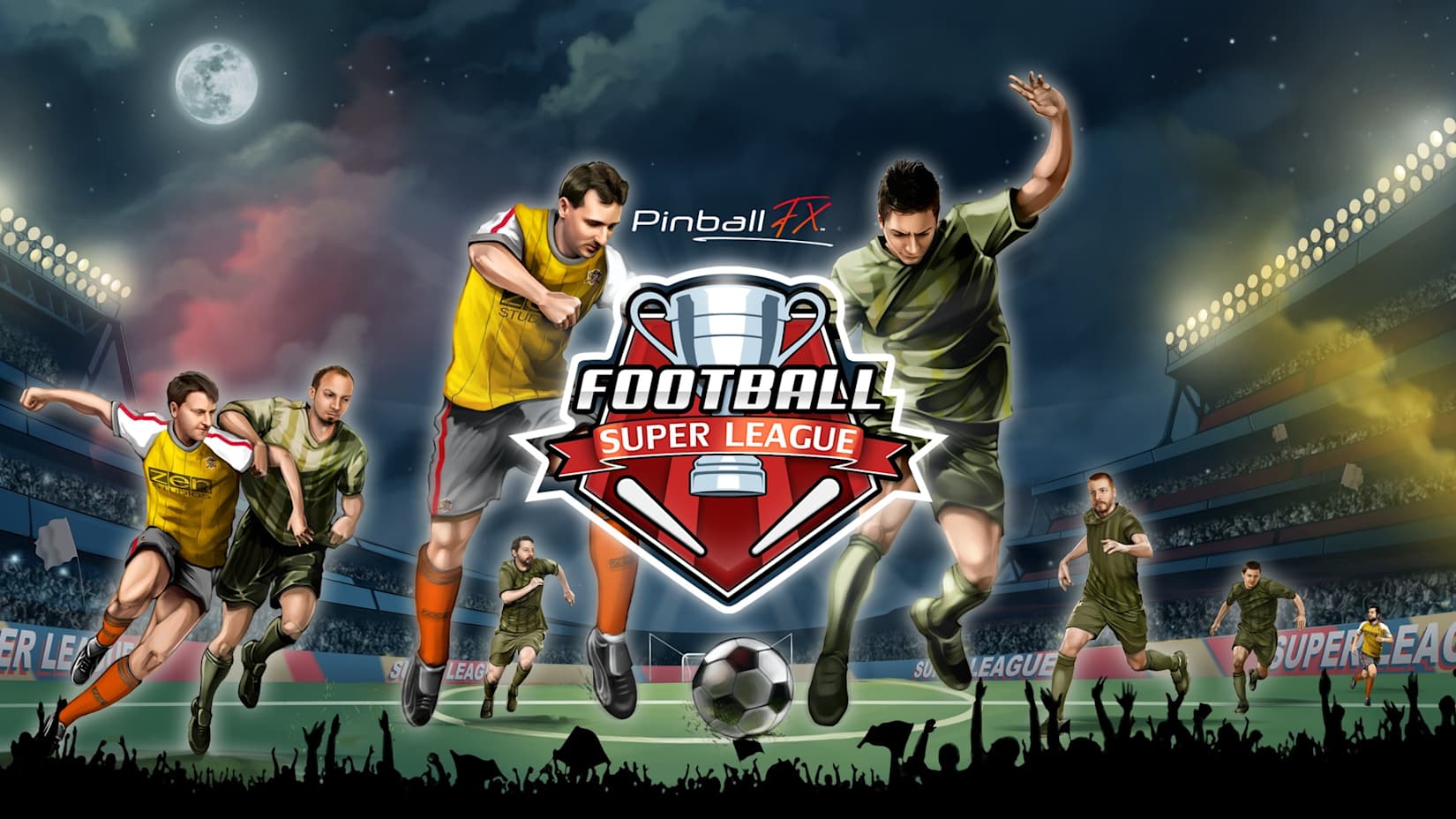 Pinball FX - Super League Football 封面
