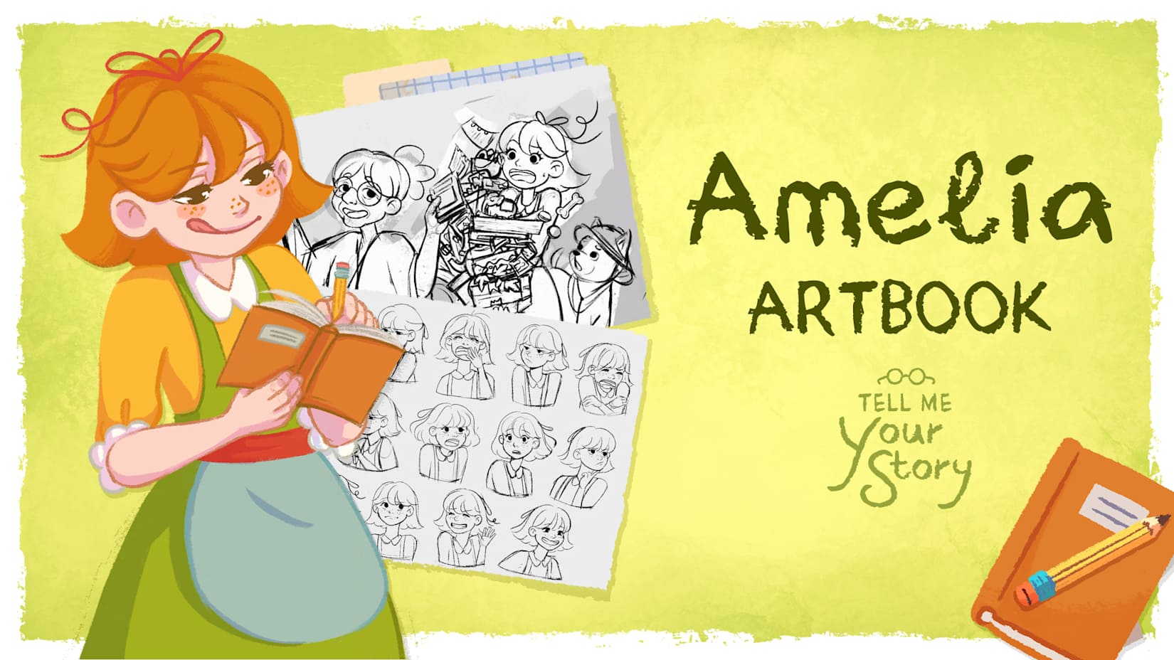 Amelia Artbook 封面