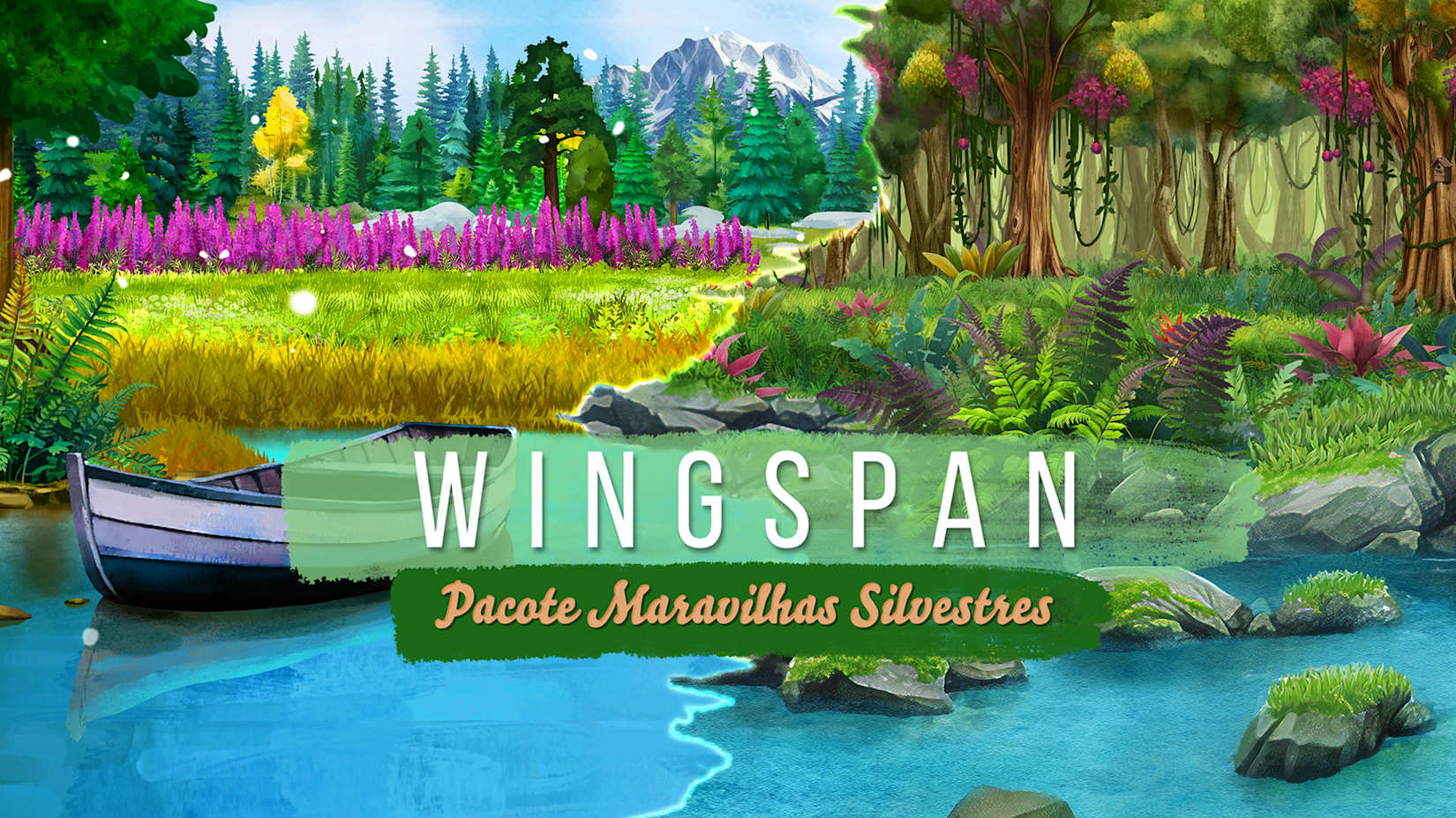 Capa de Wingspan: Pacote Decorativo Maravilhas Silvestres