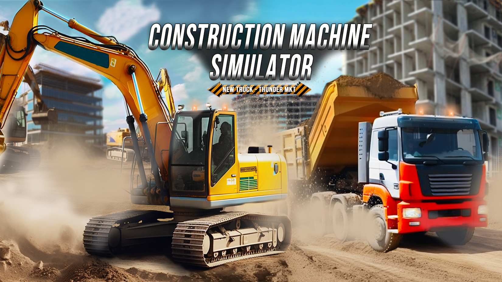 Construction Machine Simulator: New Truck - Thunder MKT 封面