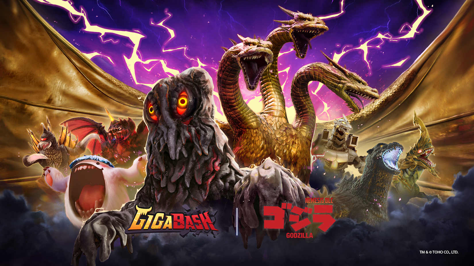 Capa de GigaBash | Godzilla: Nemesis DLC