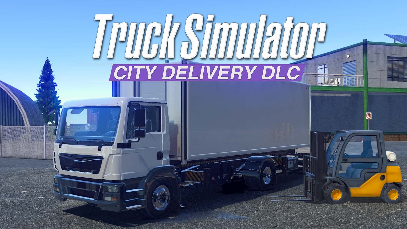 Truck Simulator City Delivery - European Box Van Car DLC 封面
