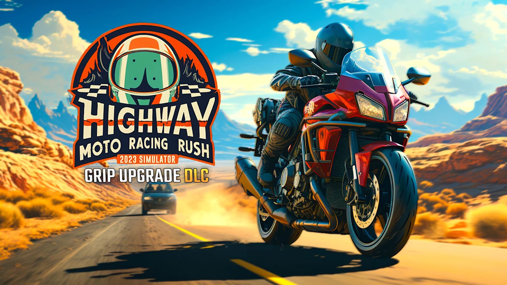 Capa de Highway Moto Racing Rush 2023 Simulator - Grip Upgrade DLC