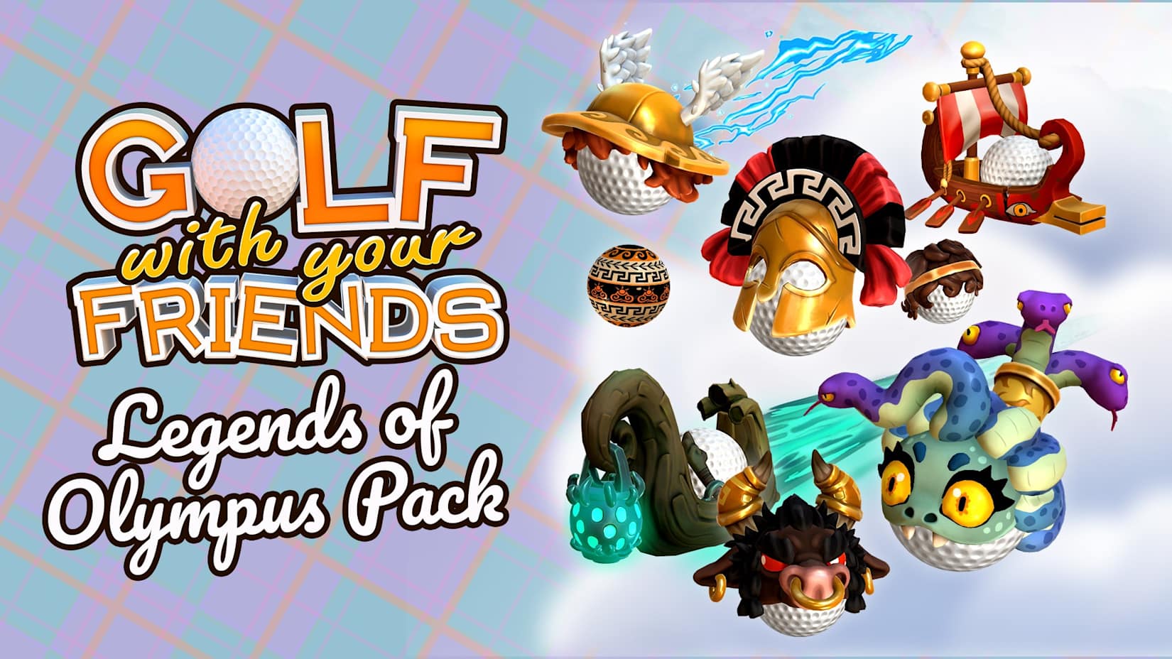 Golf With Your Friends - Legends of Olympus Pack 封面
