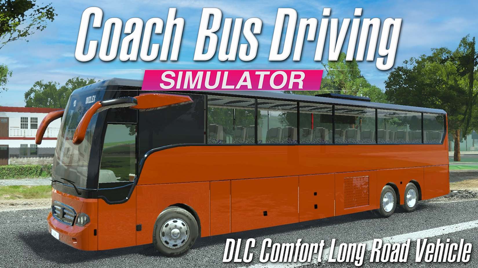 Coach Bus Driving Simulator - DLC Comfort Long Road Vehicle 封面