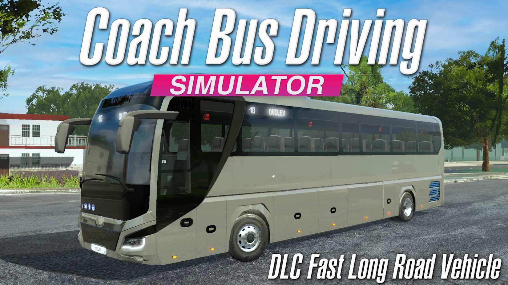 Coach Bus Driving Simulator - DLC Fast Long Road Vehicle 封面