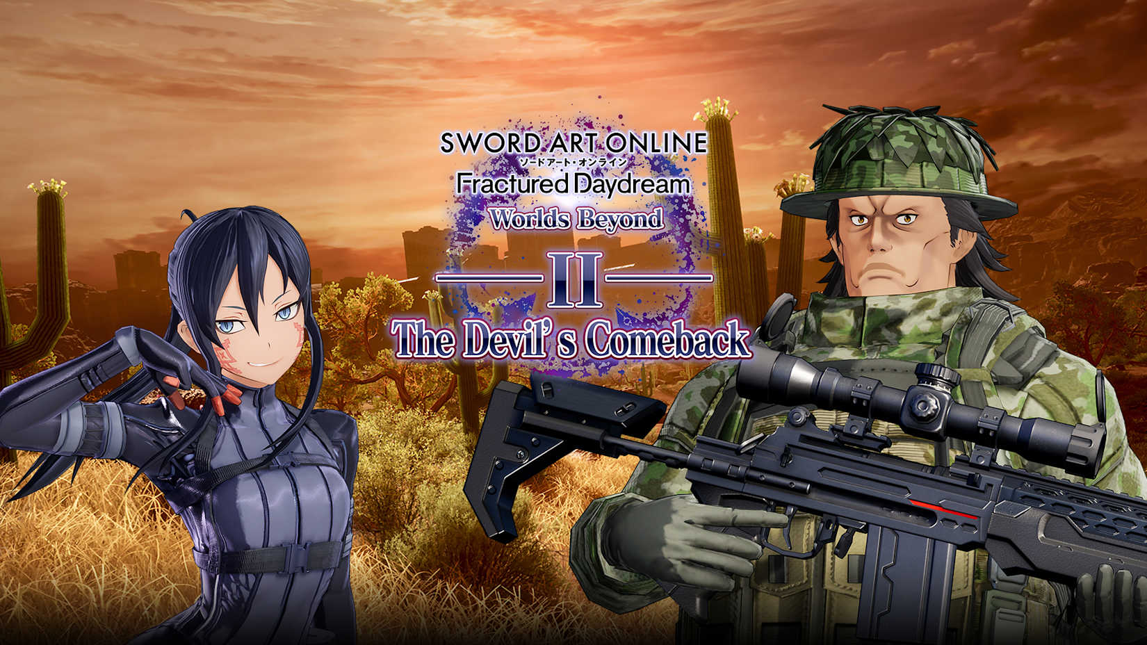 Capa de SWORD ART ONLINE Fractured Daydream - O retorno do diabo