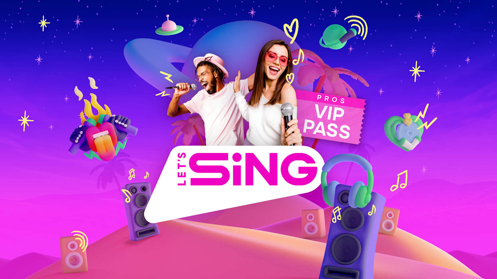 Capa de Let's Sing 2025 - Passe VIP PROS