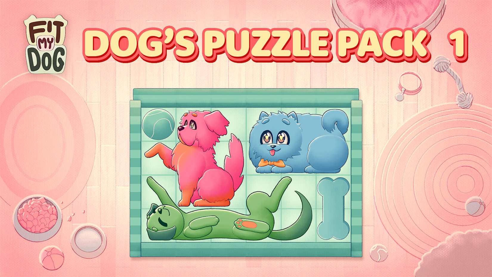 Capa de Dog's Puzzle Pack 1