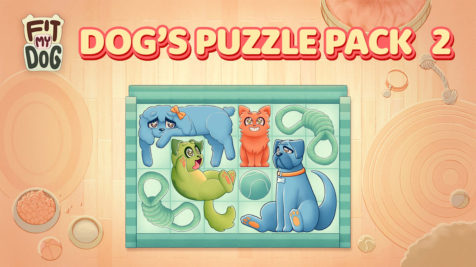 Capa de Dog's Puzzle Pack 2