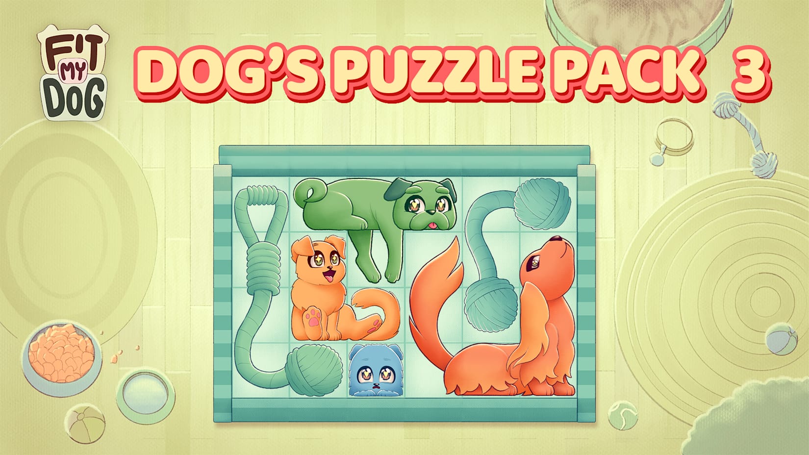 Capa de Dog's Puzzle Pack 3