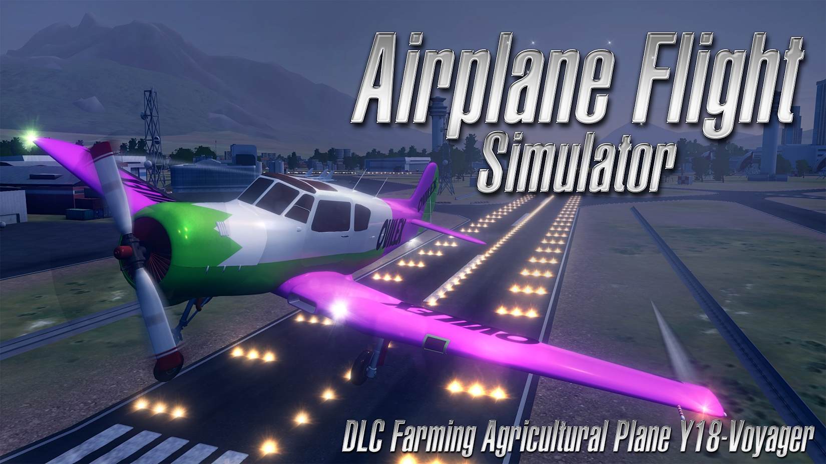 Airplane Flight Simulator DLC - Farming Agricultural Plane Y18-Voyager 封面