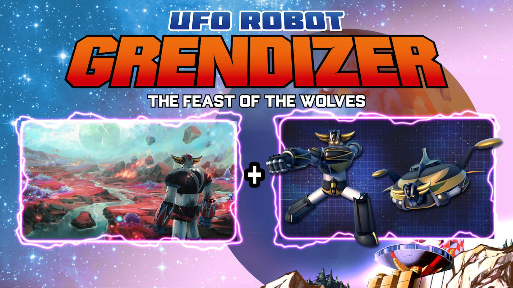 Capa de UFO ROBOT GRENDIZER – The Feast of the Wolves Deluxe Edition - Upgrade