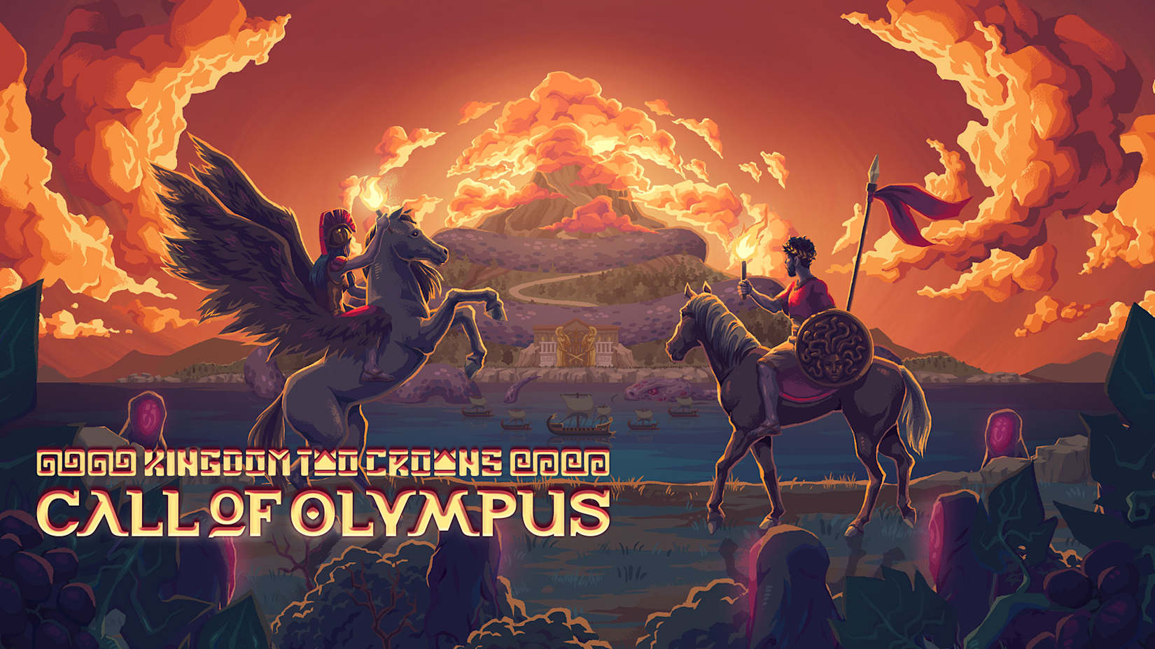 Capa de Kingdom Two Crowns: Call of Olympus