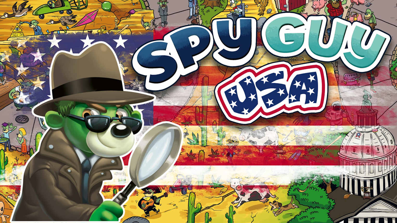 Capa de Spy Guy USA