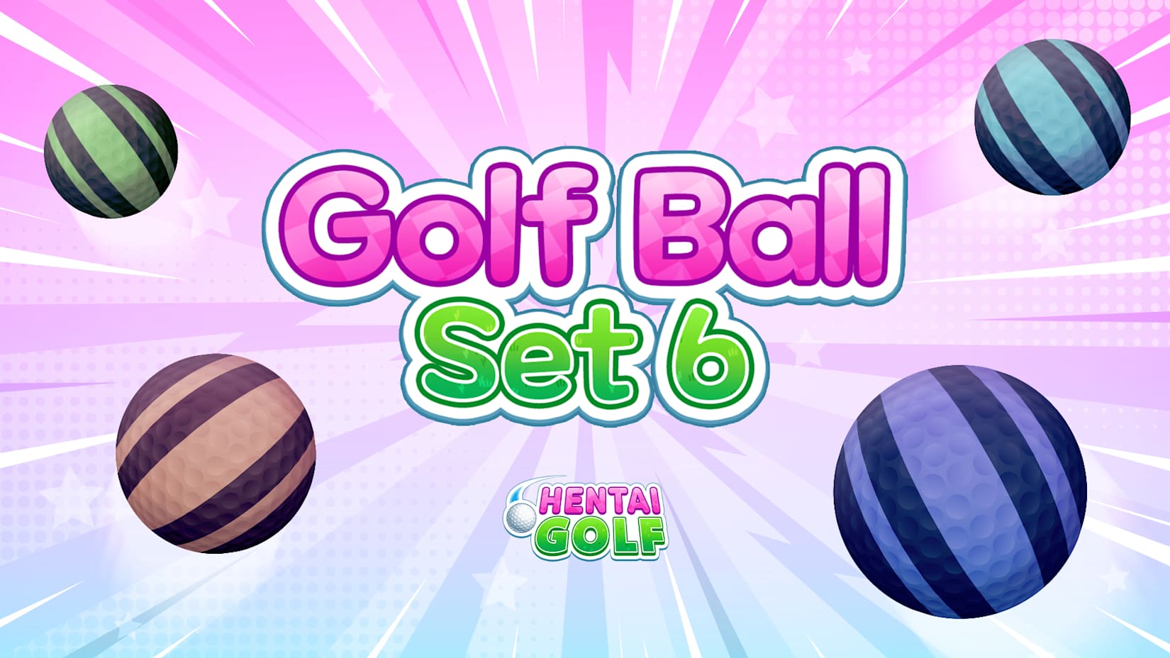 Golf Ball Set 6 封面