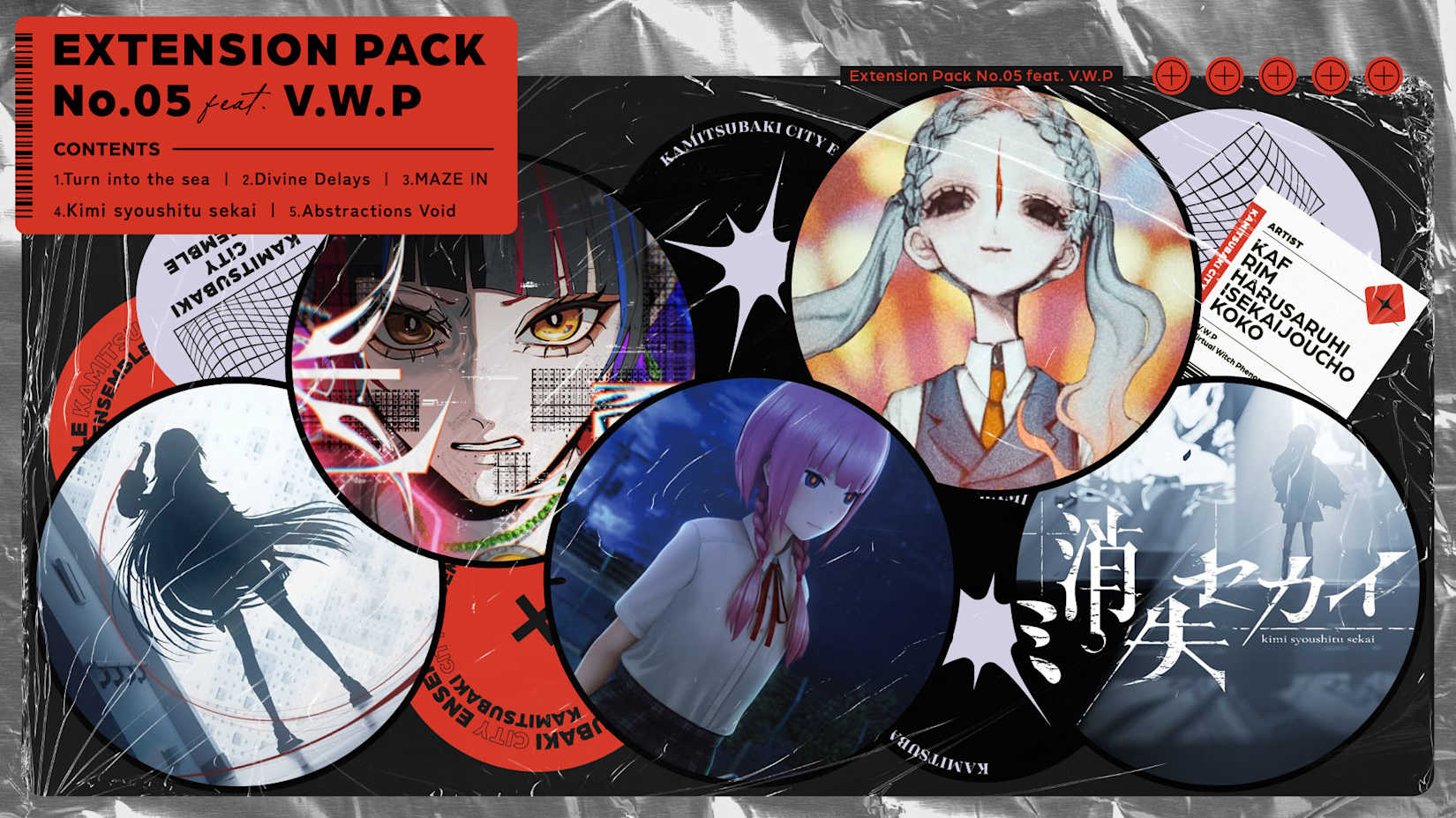 Capa de Extension Pack No.5  feat. V.W.P