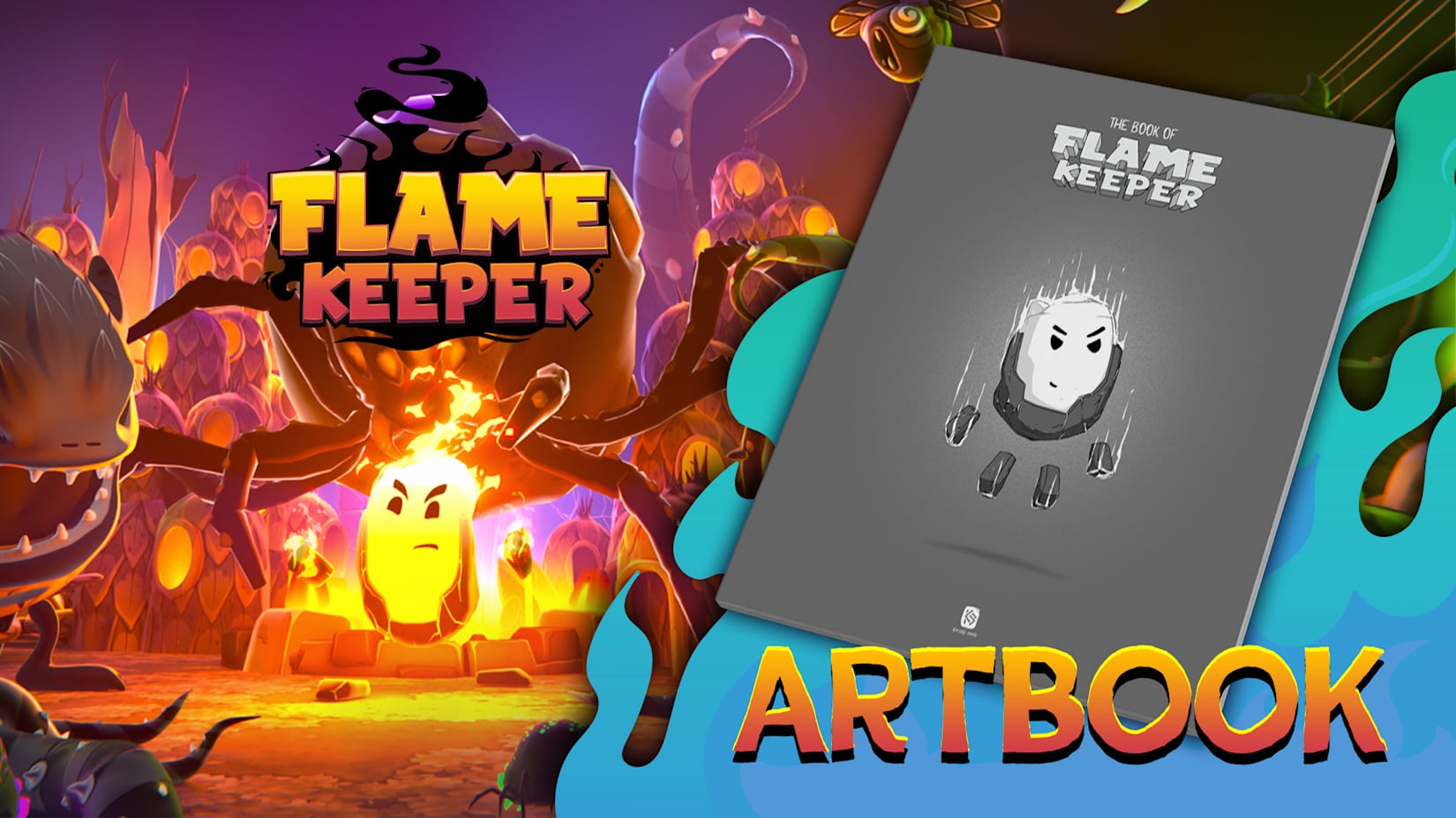 Flame Keeper - Artbook 封面