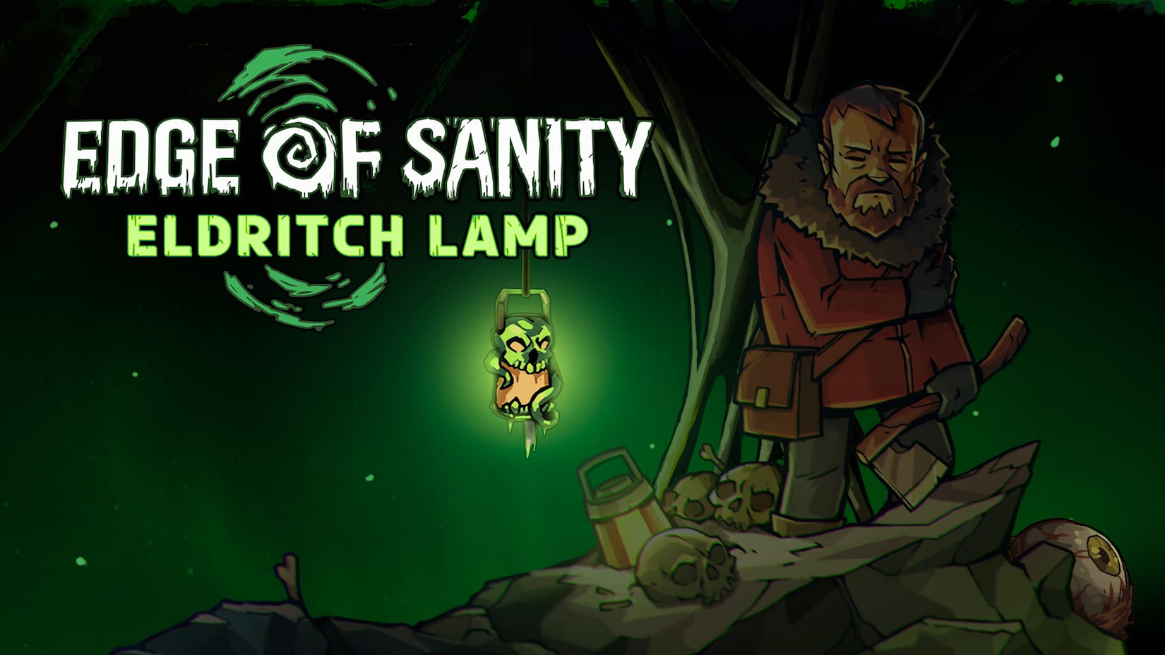 Capa de Edge of Sanity - Eldritch Lamp