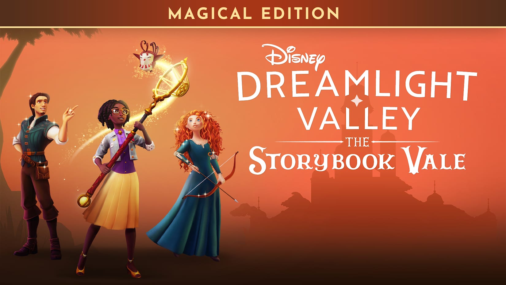 Capa de Disney Dreamlight Valley: The Storybook Vale - Edição Mágica