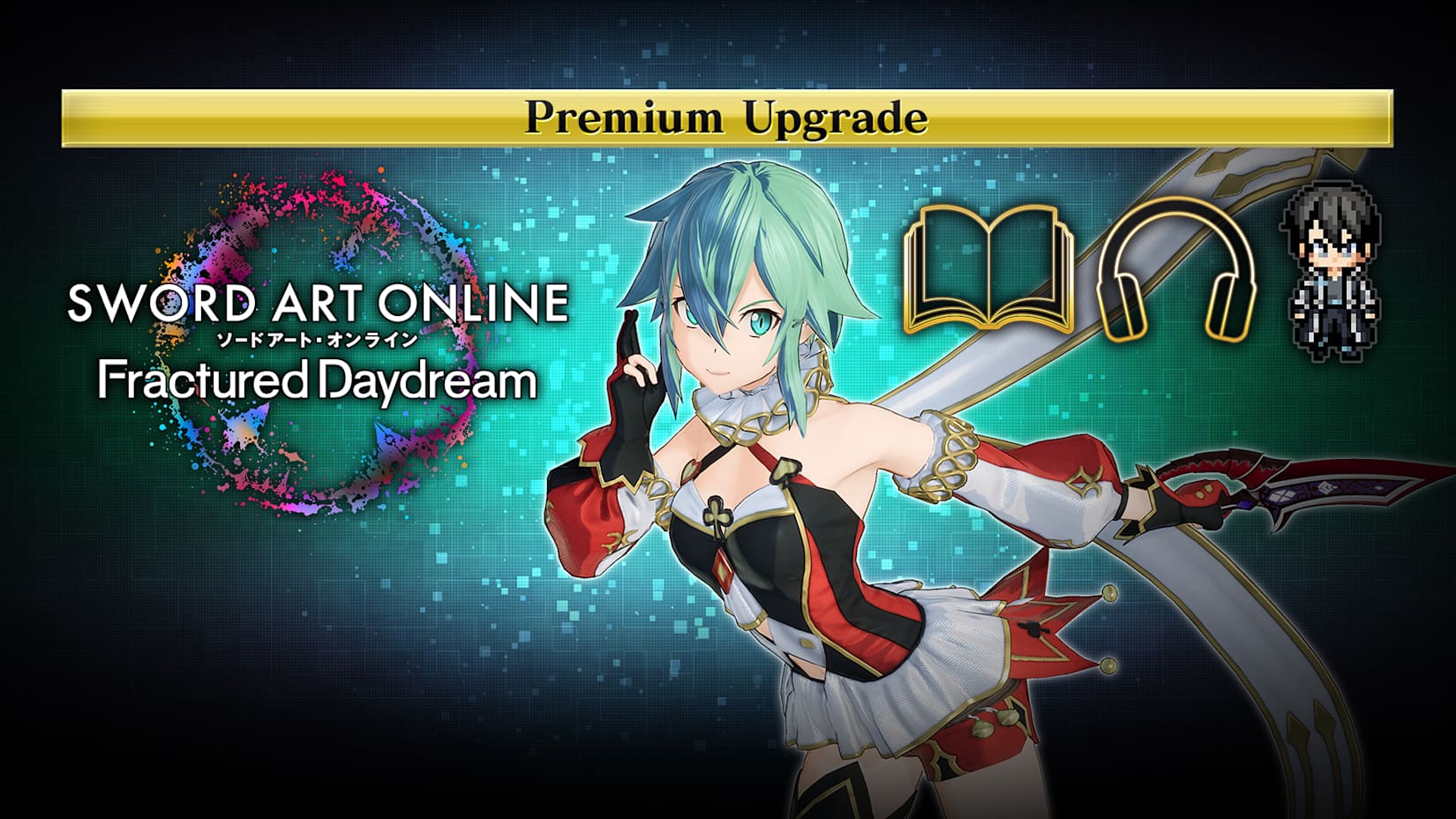 Capa de SWORD ART ONLINE Fractured Daydream Versão Premium