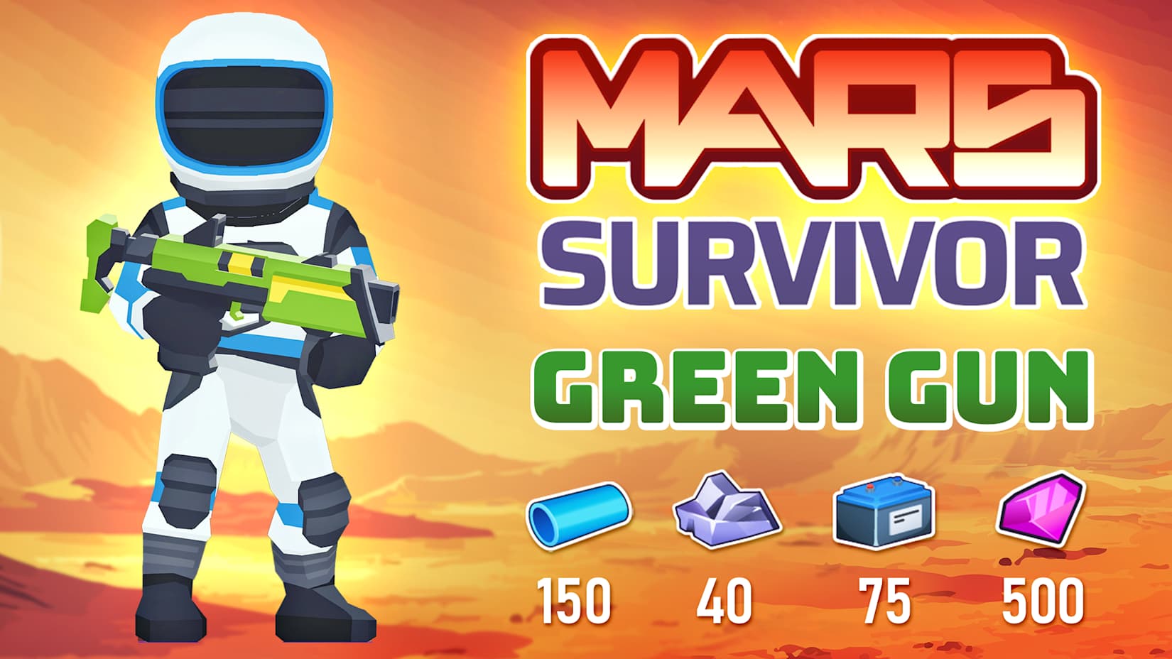 Mars Survivor: Green Gun 封面
