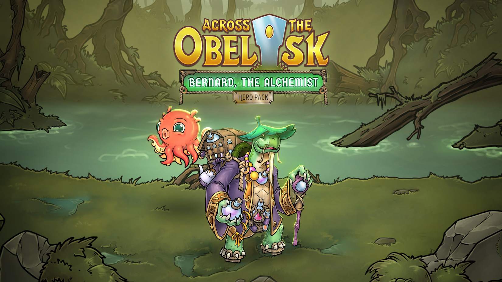 Capa de Across the Obelisk: Bernard, the Alchemist