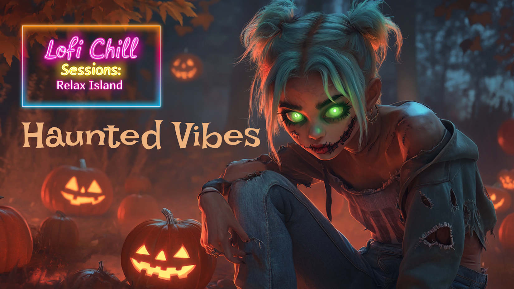 Capa de Lofi Chill Sessions: Haunted Vibes