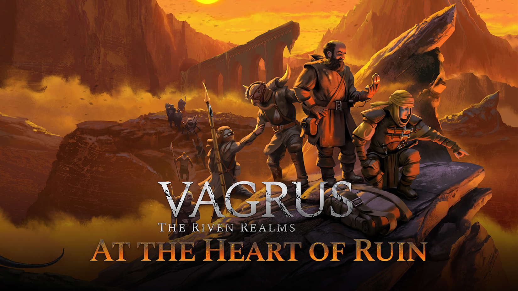 Capa de Vagrus - The Riven Realms At the Heart of Ruin