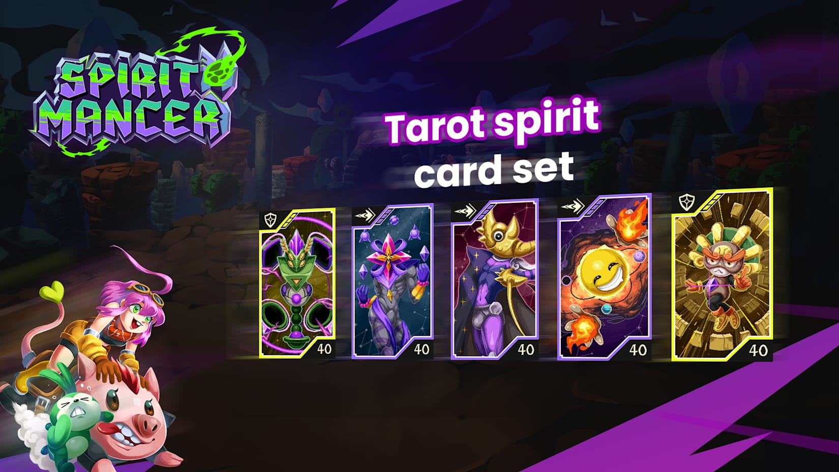 Tarot spirit card set 封面