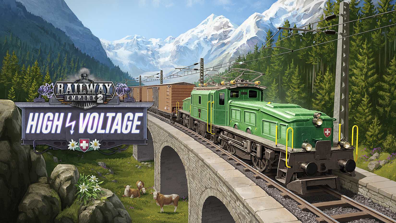 Capa de Railway Empire 2 - High Voltage