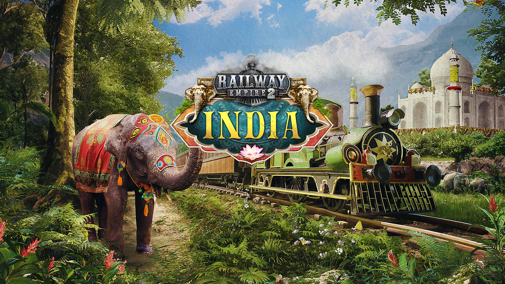 Capa de Railway Empire 2 - India