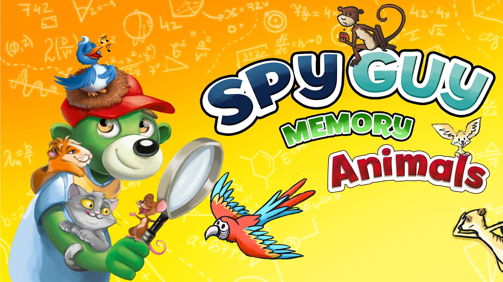 Capa de Spy Guy Memory Animals