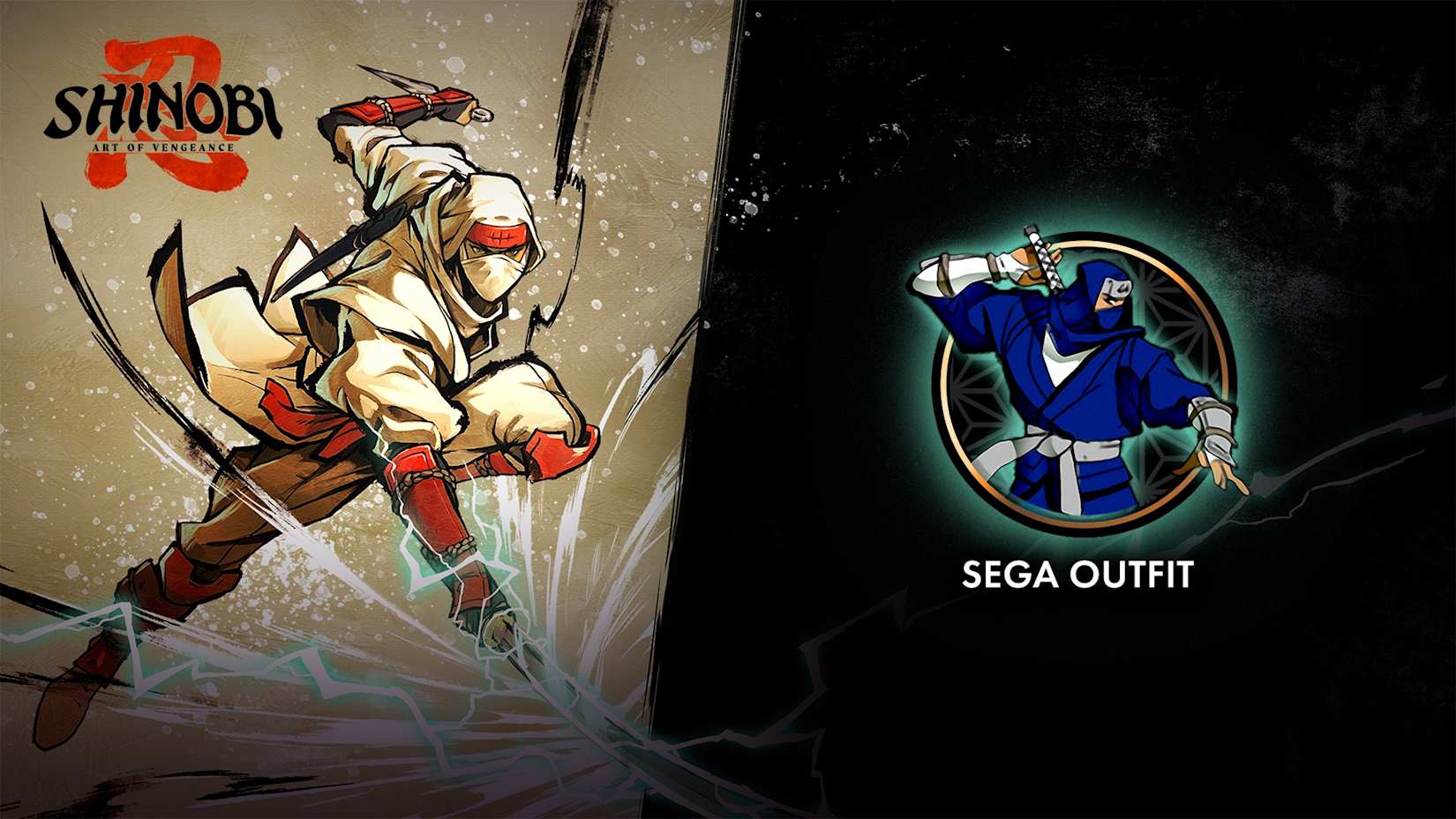 SHINOBI: Art of Vengeance - Traje Azul da SEGA 封面