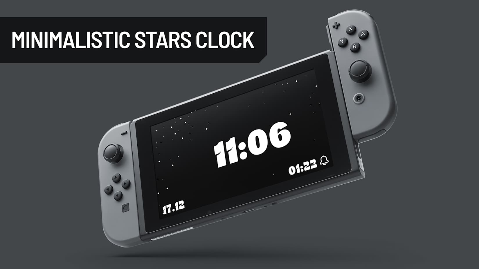 Minimalistic Stars Clock 封面