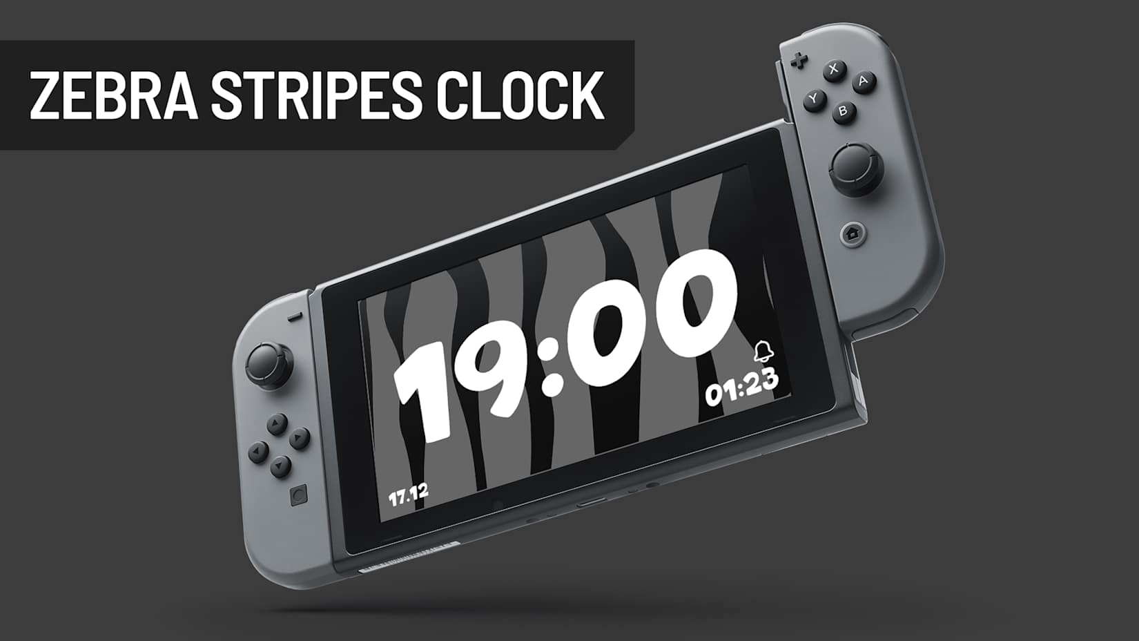 Zebra Stripes Clock 封面