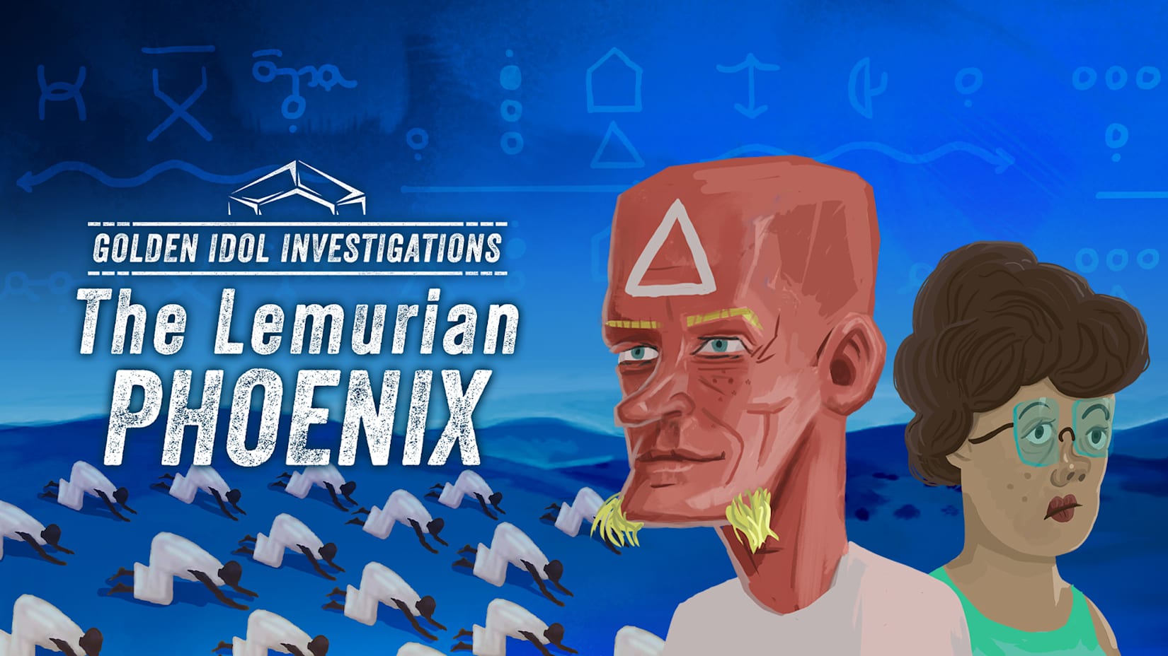 Capa de Investigações de Golden Idol: a Fênix Lemuriana