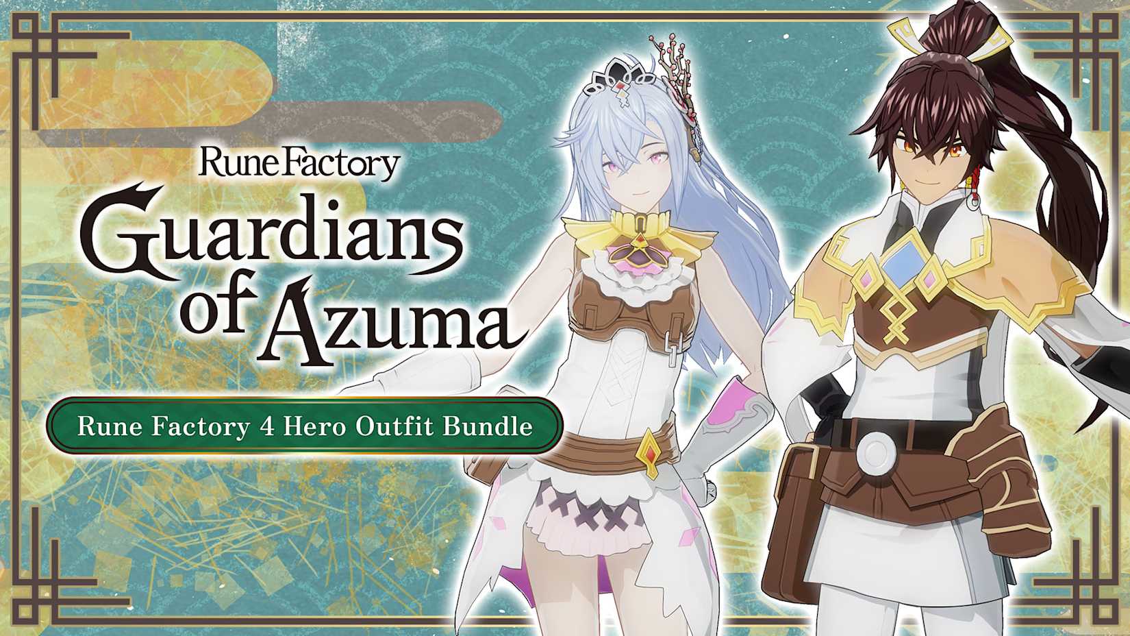 Capa de Rune Factory 4 Hero Outfit Bundle