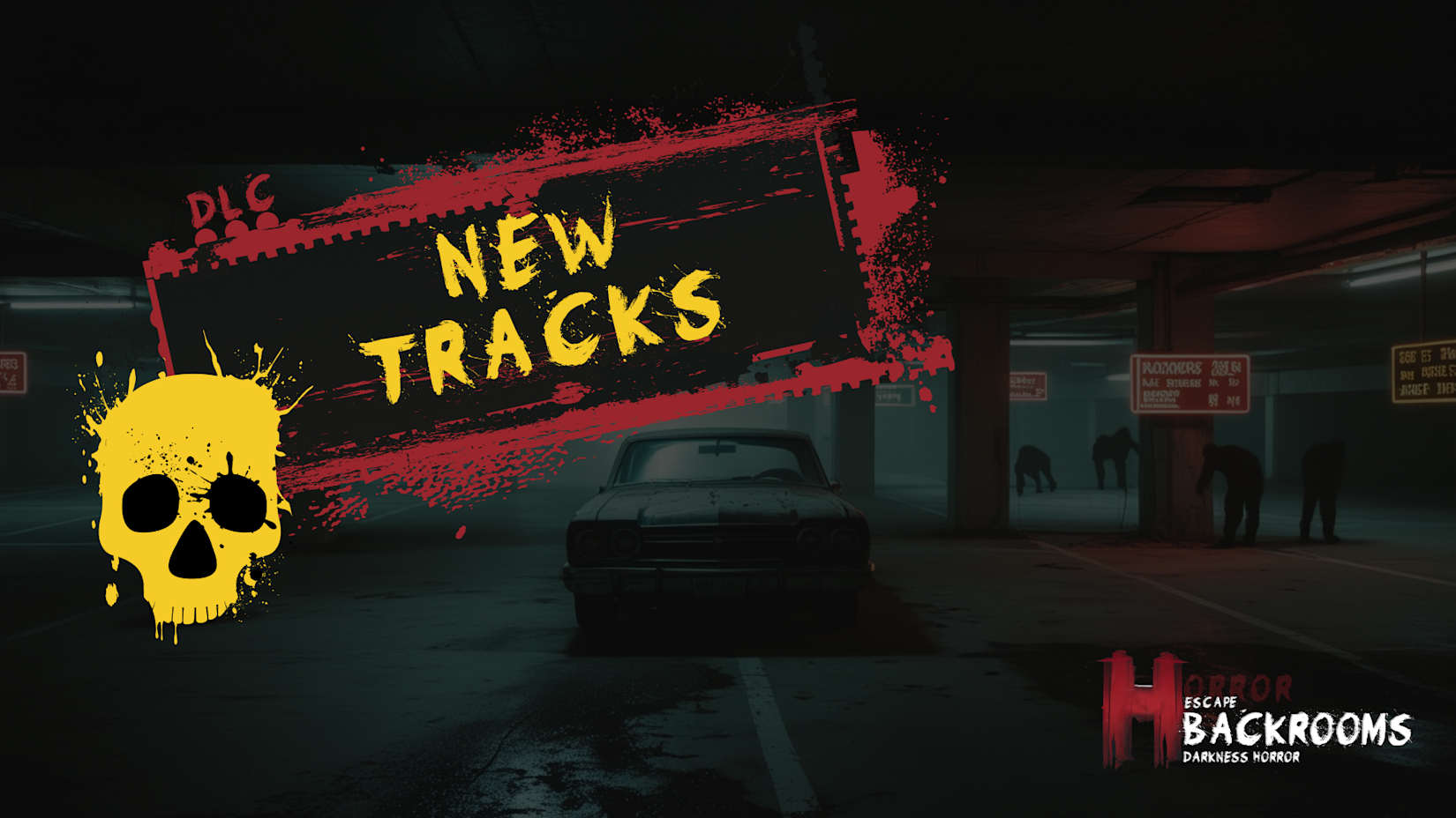 Capa de ESCAPE BACKROOMS: DARKNESS HORROR NEW TRACKS