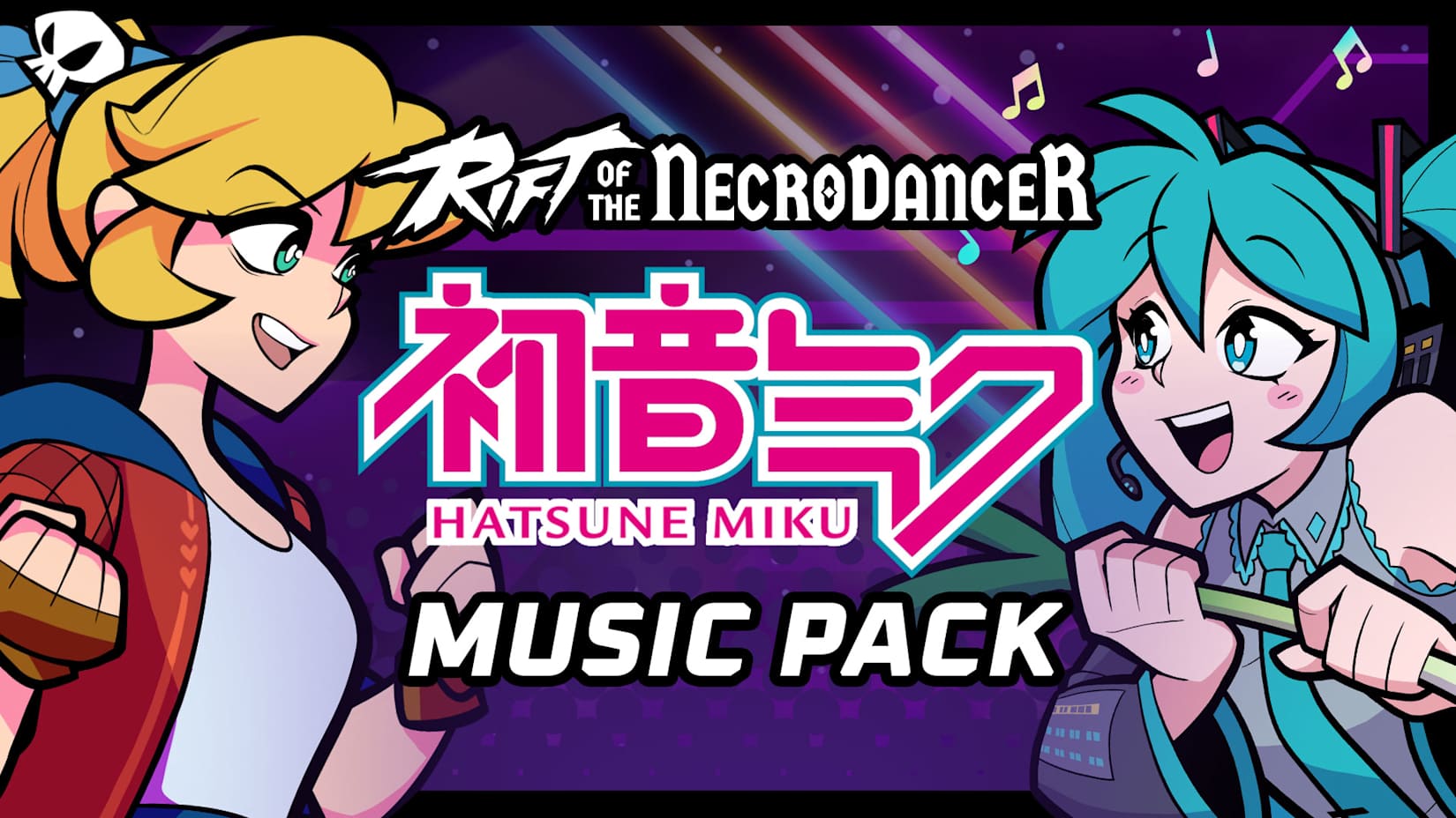 Rift of the NecroDancer: Pacote Musical Hatsune Miku 封面