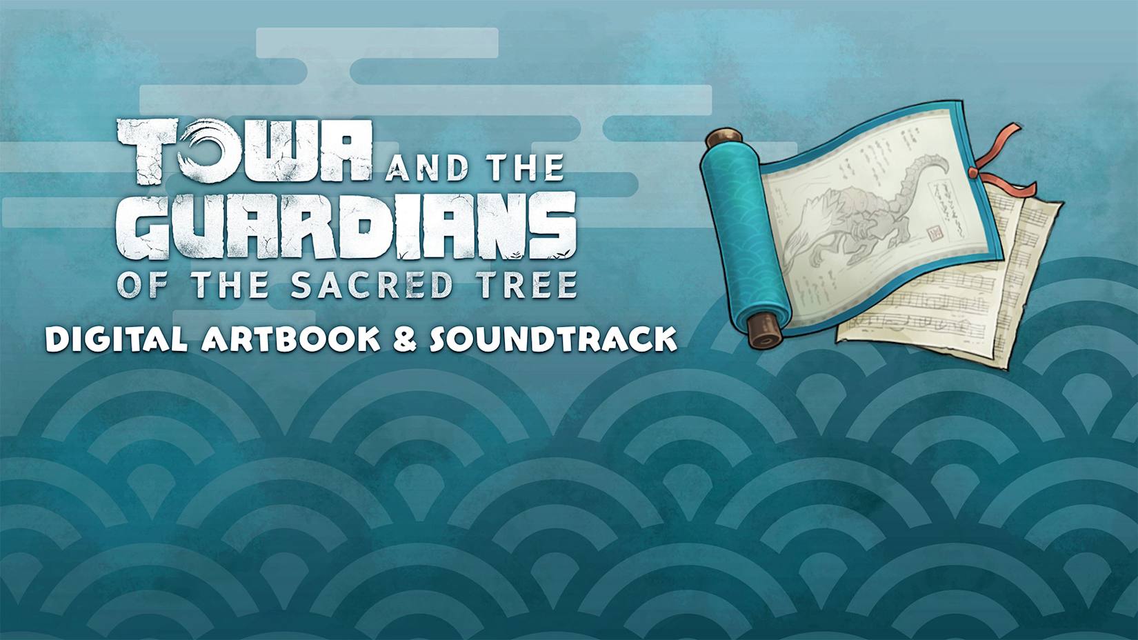 Towa and the Guardians of the Sacred Tree - Arte e Trilha Sonora 封面