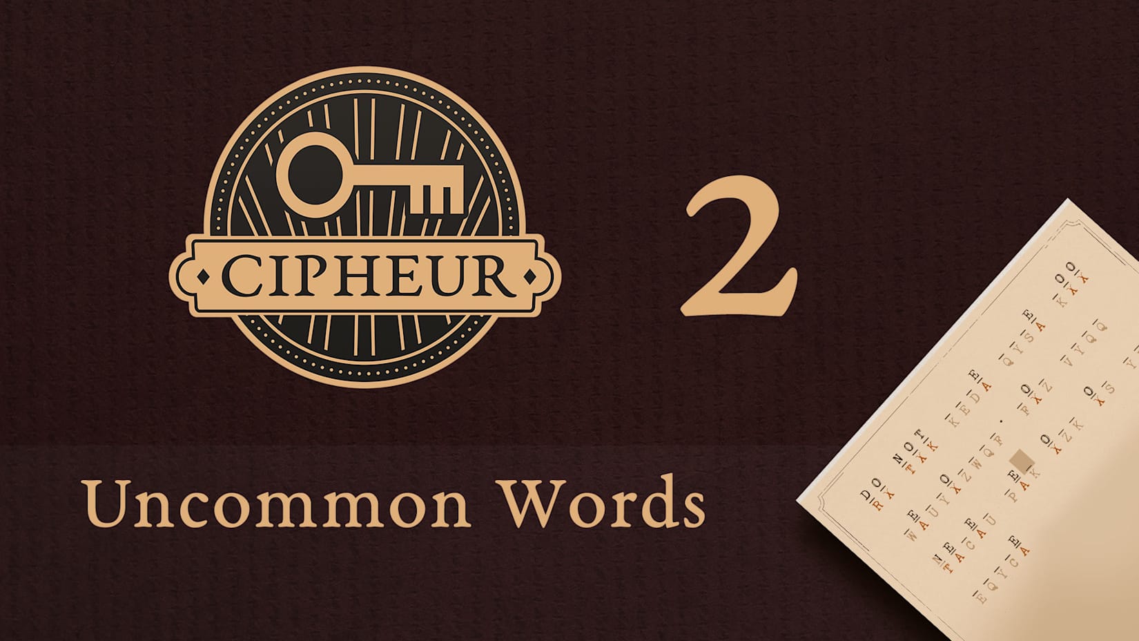 Capa de Cipheur - Uncommon Words 2