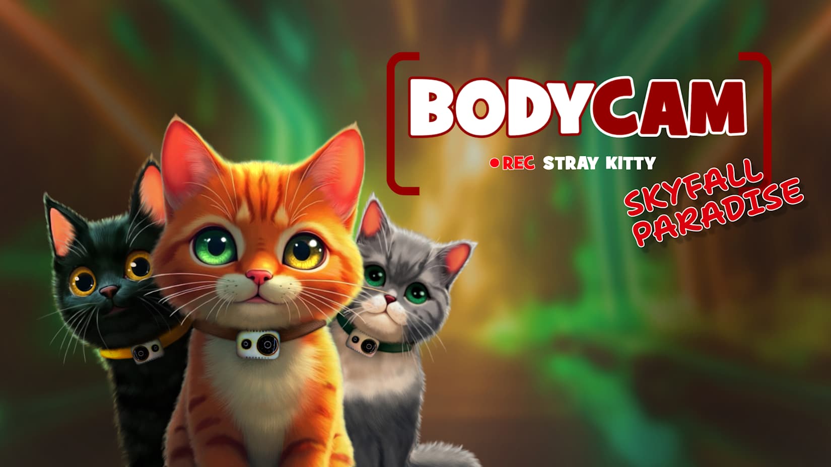Capa de Bodycam Stray Kitty Skyfall Paradise