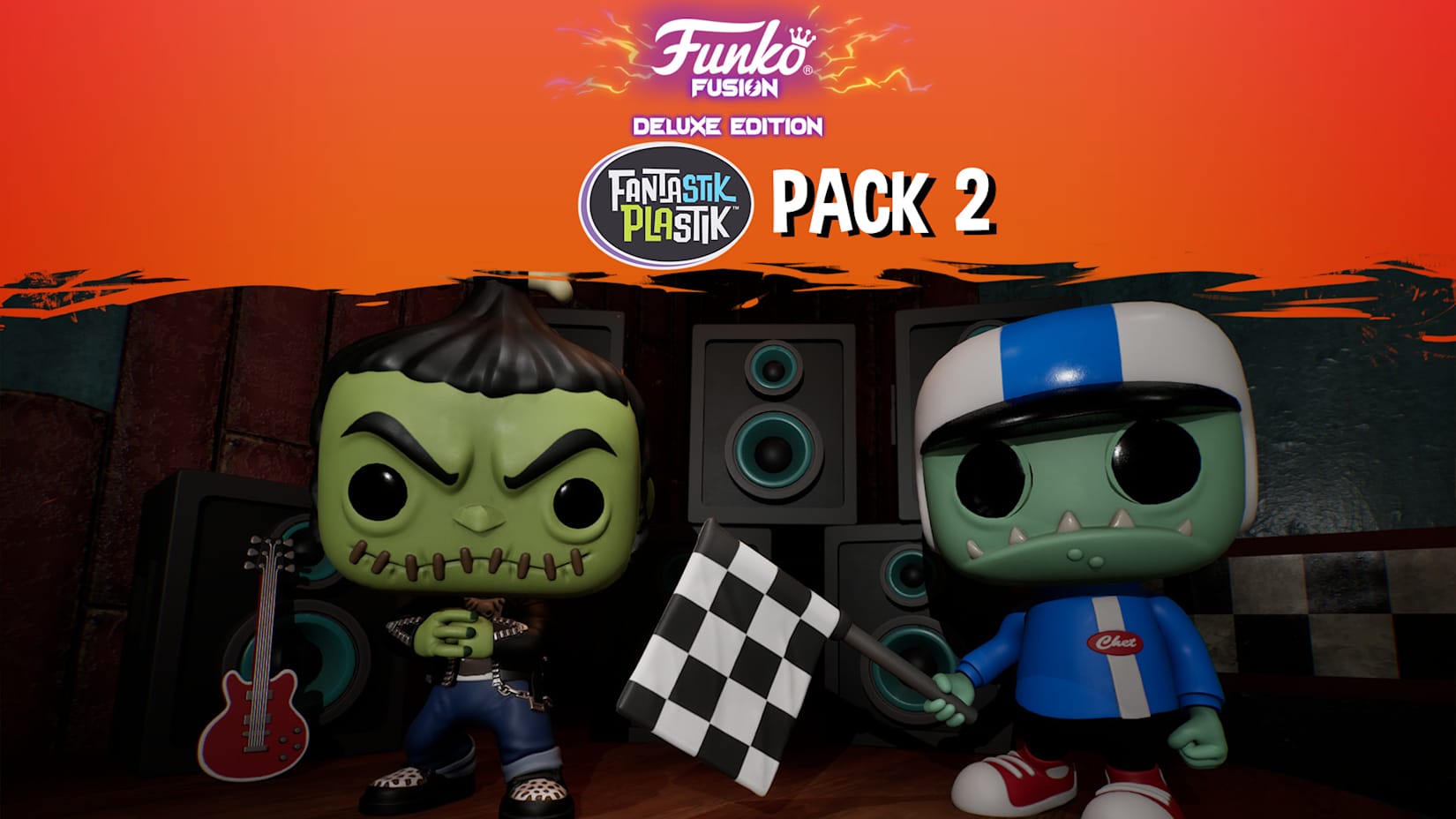 Funko Fusion Deluxe Edition - Fantastik Plastik Pack 2 - Rocko Billy, Chet (RETAIL ONLY) 封面