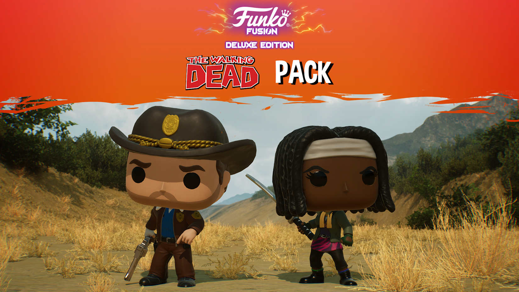 Funko Fusion Deluxe Edition - The Walking Dead Pack (RETAIL ONLY) 封面