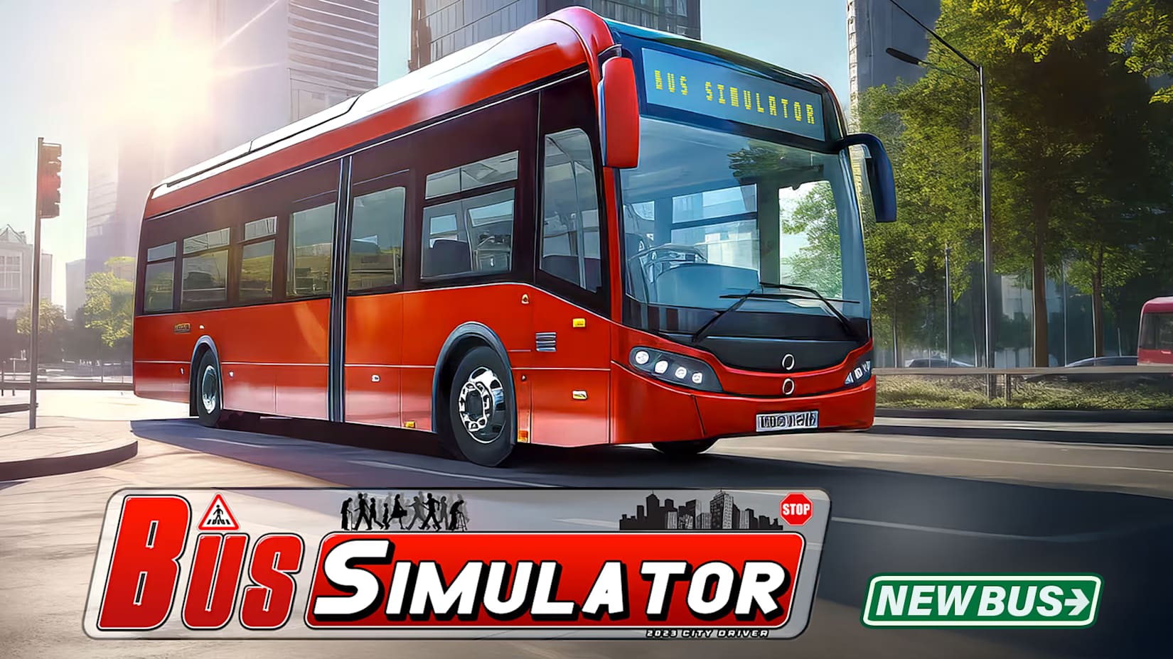 Bus Simulator 2023: City Driver – New Bus 封面