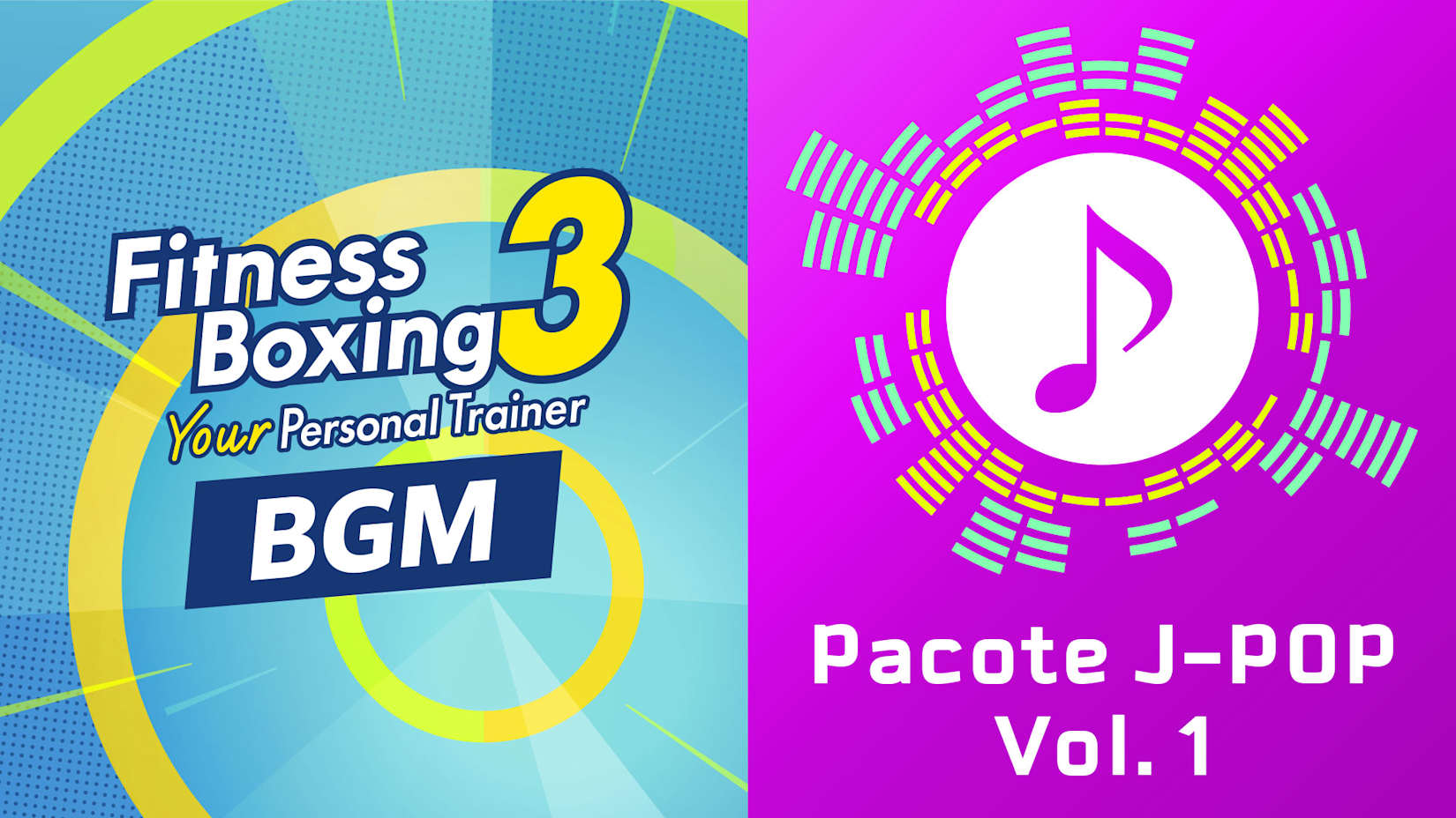 Fitness Boxing 3: pacote J-POP Vol. 1 封面