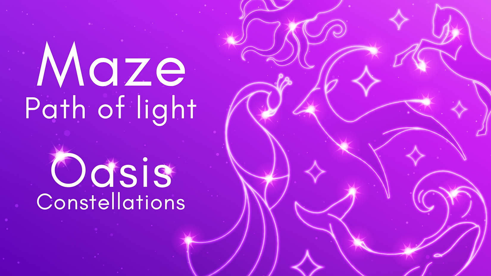 Capa de Maze: Path of Light - Oasis Constellations